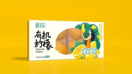 柠檬鲜果包装设计